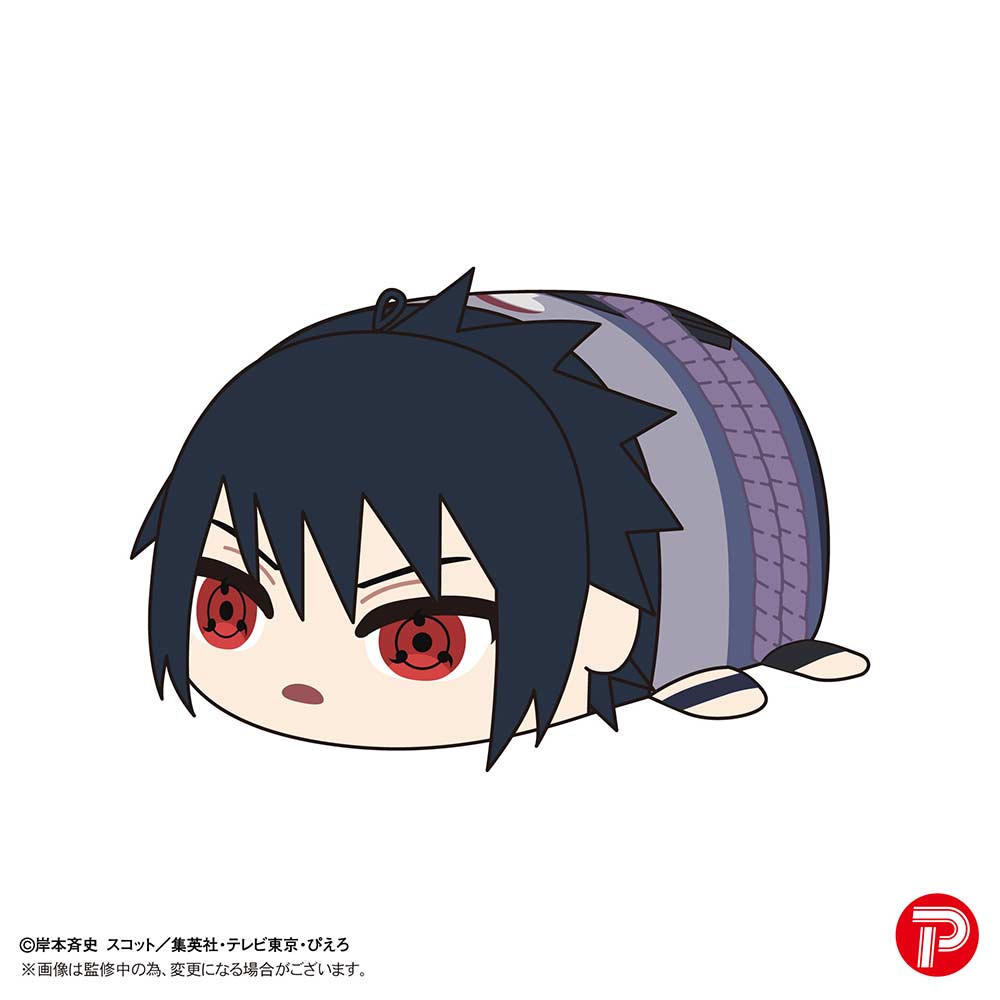 NT-18 Naruto Shippuden Potekoro Mascot (M Size) 3 - Uchiha Sasuke (Sharingan)