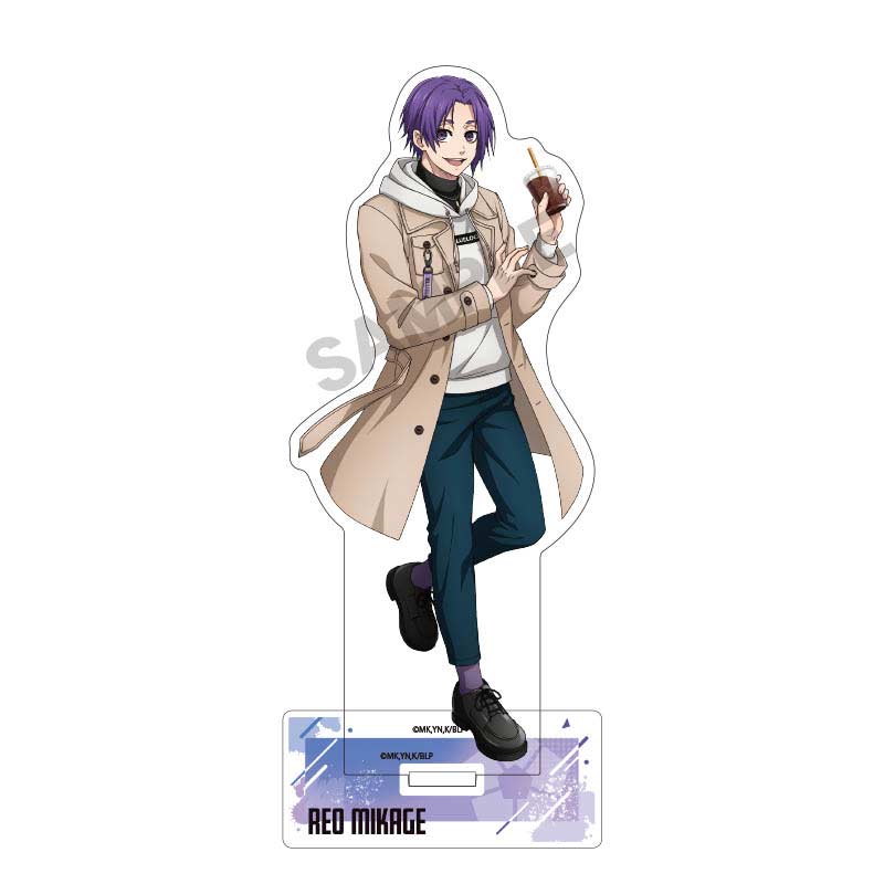 (PO) Blue Lock Acrylic Stand Hoodie - Mikage Reo