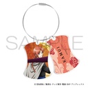 Gintama Twin Wire Ring Acrylic Key Chain Kessen Space Pirates Ver. Kamui