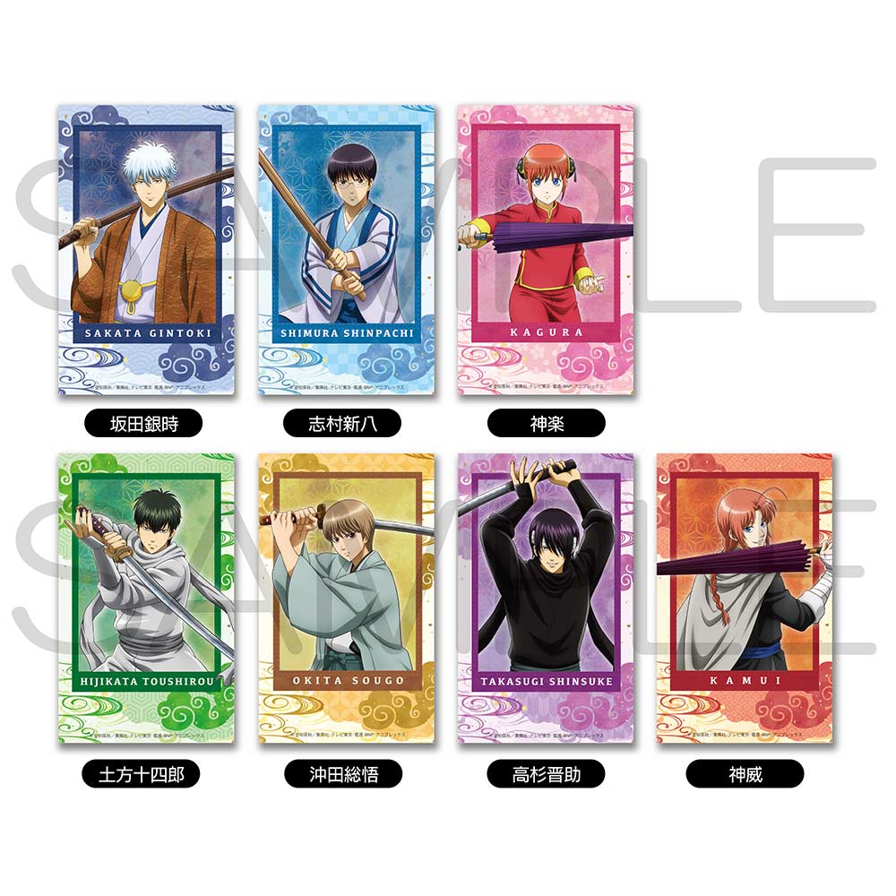(PO) Gintama Photo Card Collection Kessen Space Pirates Ver. [BOX]