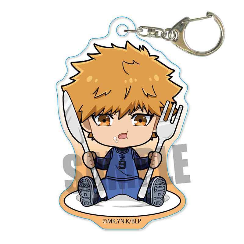 (PO) Gochi Chara Acrylic Key Chain Blue Lock - Kunigami Rensuke