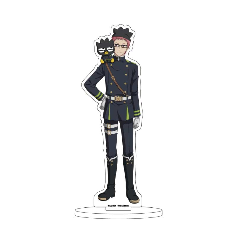 (PO) Chara Acrylic Figure Seraph of the End x Sanrio Characters 05 Kimizuki Shiho x Bad Badtz-Maru (Original Illustration)