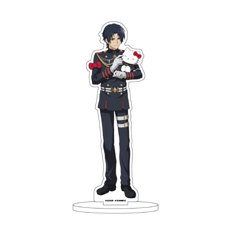 Chara Acrylic Figure Seraph of the End x Sanrio Characters 07 Ichinose Guren x Hello Kitty (Original Illustration)
