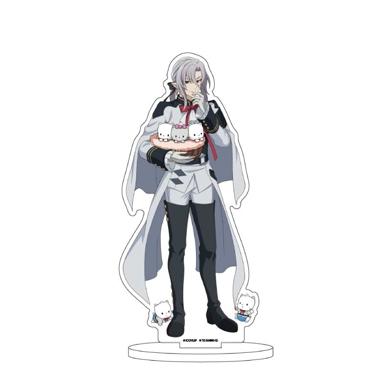 (PO) Chara Acrylic Figure Seraph of the End x Sanrio Characters 09 Ferid Bathory x Nya-ni-nyu-nye-nyon (Original Illustration)