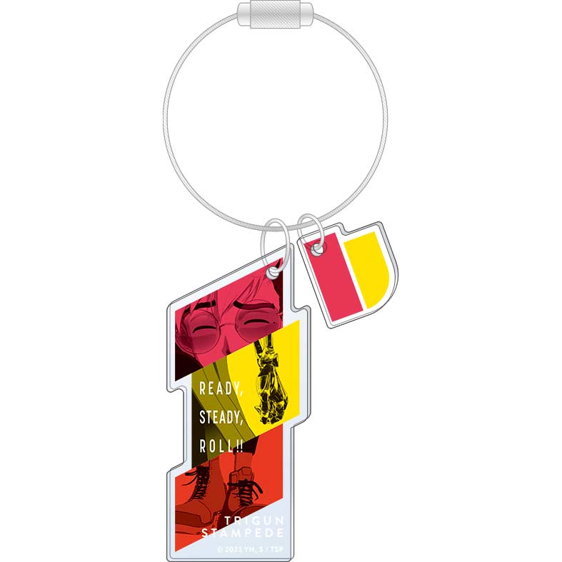 (PO) Trigun Stampede Acrylic Key Chain - Vash