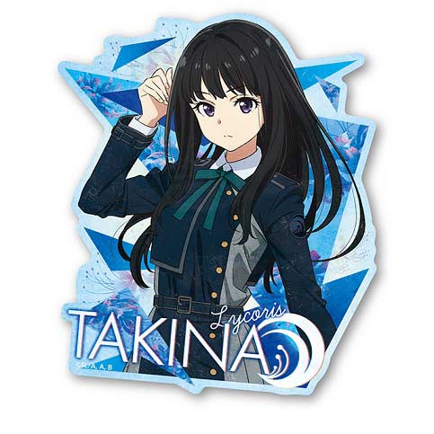 (PO) Lycoris Recoil Travel Sticker 2 Inoue Takina