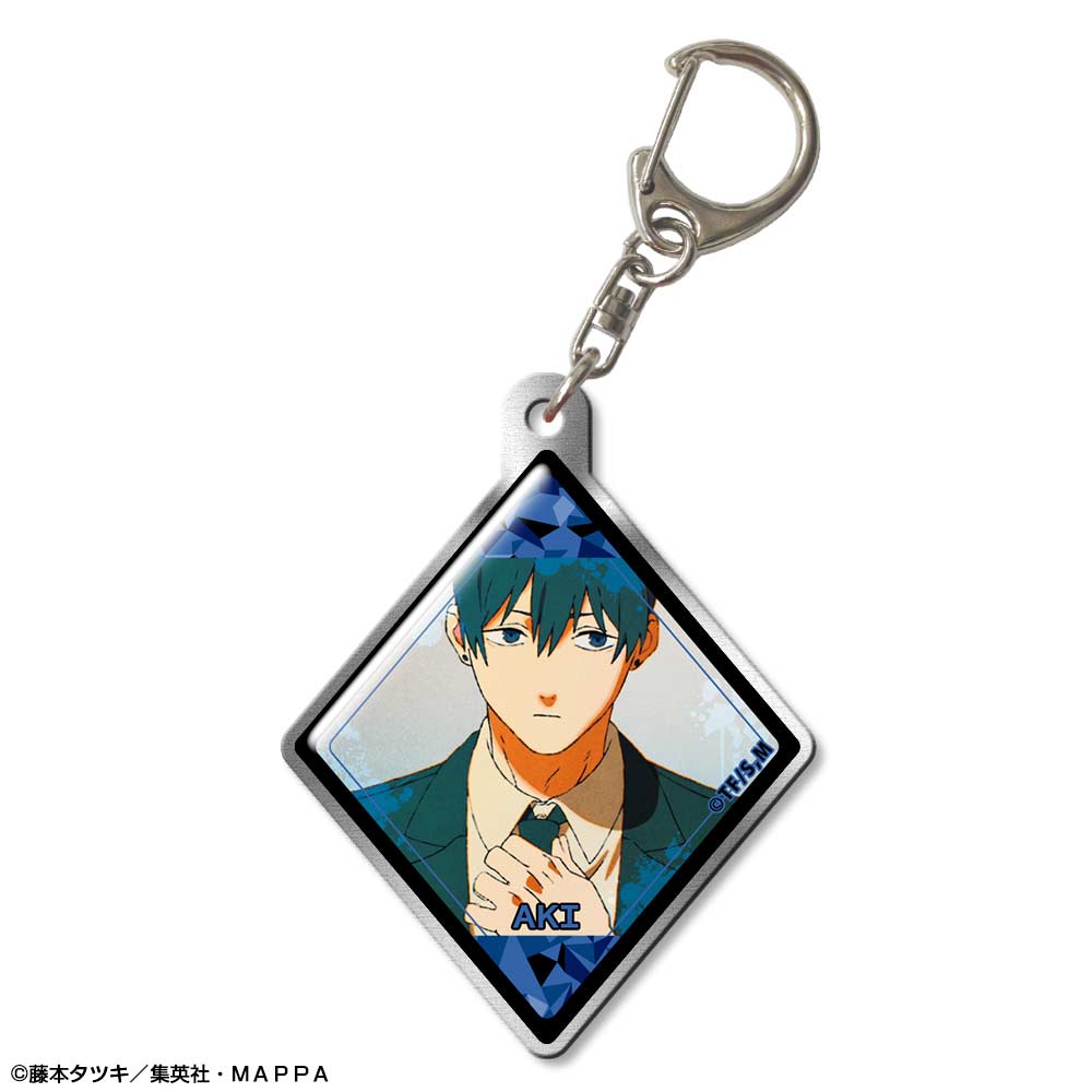 (PO) Chainsaw Man Pukutto Metal Key Chain 05 Aki A