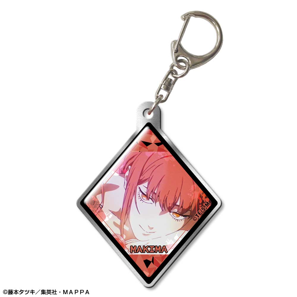 (PO) Chainsaw Man Pukutto Metal Key Chain 07 Makima A