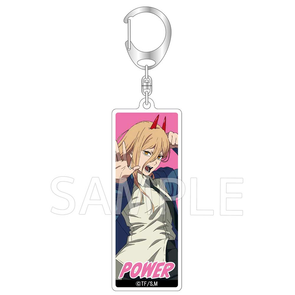 (PO) Chainsaw Man Stick Acrylic Key Chain 8