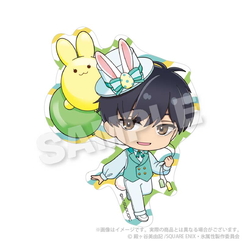 The Ice Guy and His Cool Female Colleague Die-cut Sticker Saejima-kun