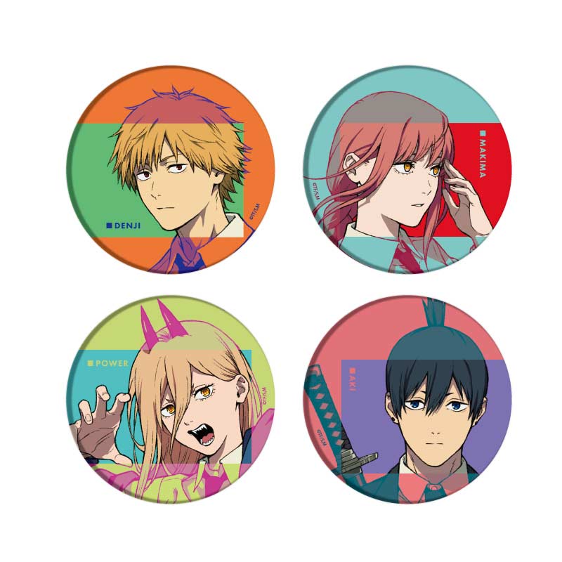 Can Badge Chainsaw Man 01 Original Illustration [BOX]