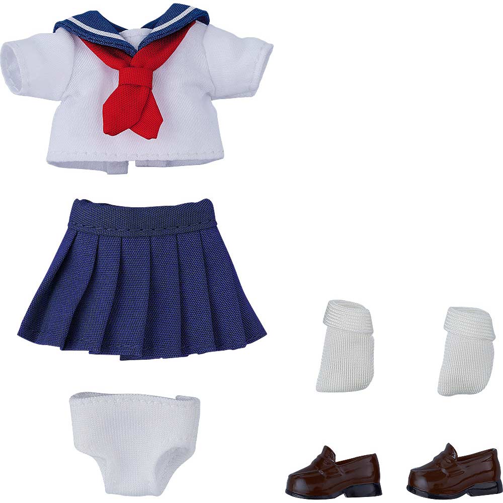 (PO) Nendoroid Doll Outfit Set Short-Sleeved Sailor Outfit (Navy)