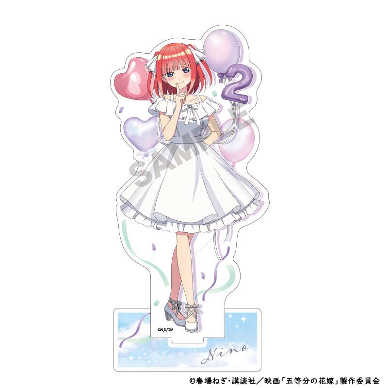 The Quintessential Quintuplets Movie Acrylic Stand Nakano Nino Balloon
