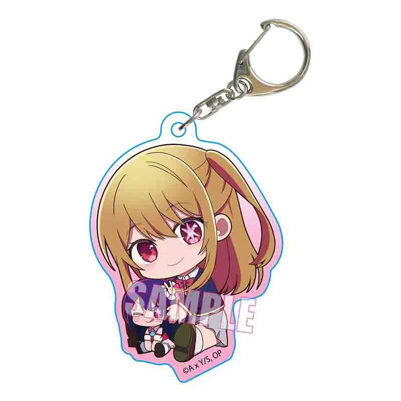 (PO) GyuGyutto Acrylic Key Chain Oshi no Ko - Ruby (School Uniform)