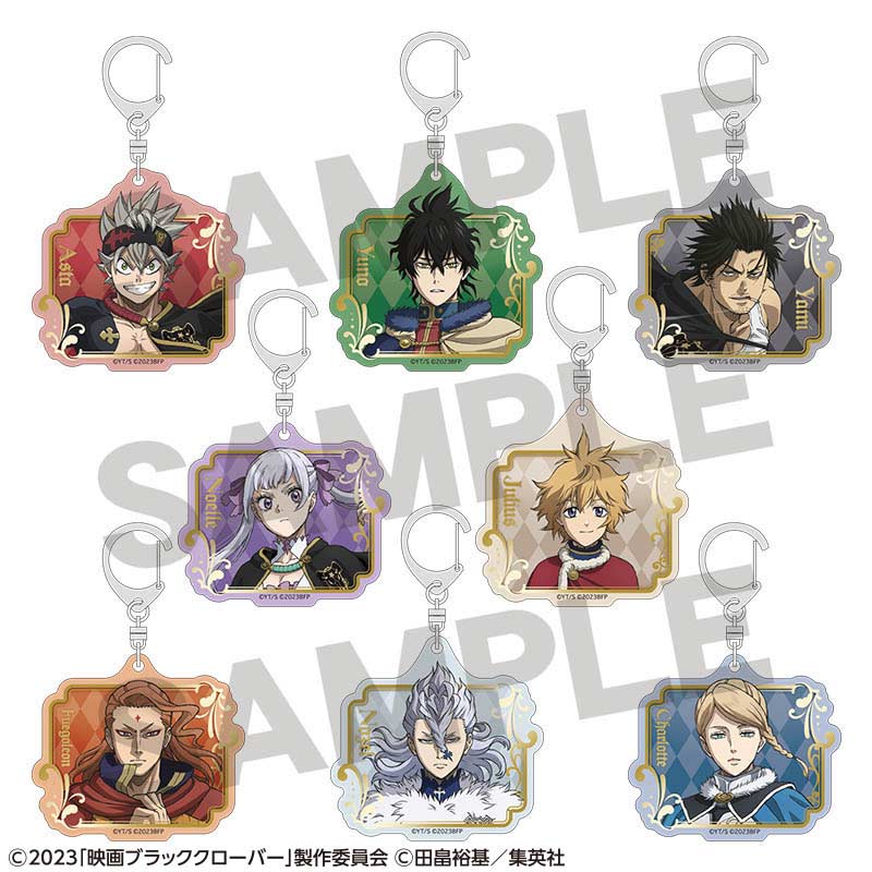 (PO) Black Clover: Sword of the Wizard King Trading Acrylic Key Chain [BOX]