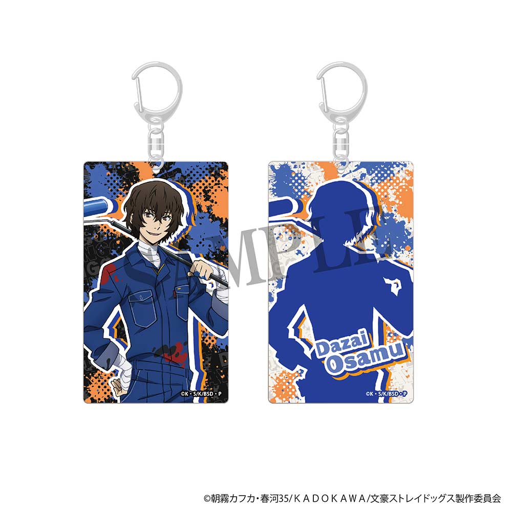 (PO) Bungo Stray Dogs Changing Acrylic Key Chain - Dazai Osamu