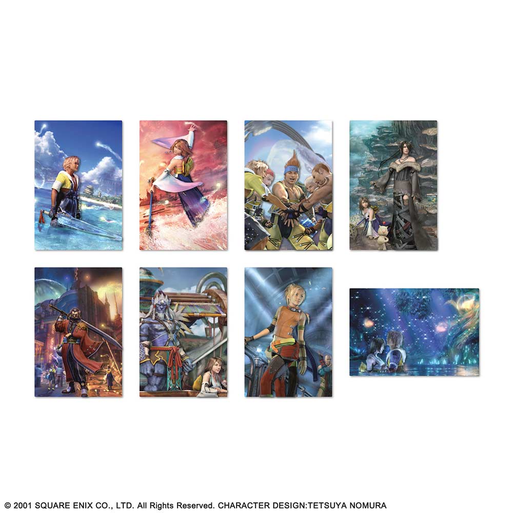 (PO) Final Fantasy X Clear Visual Card Set