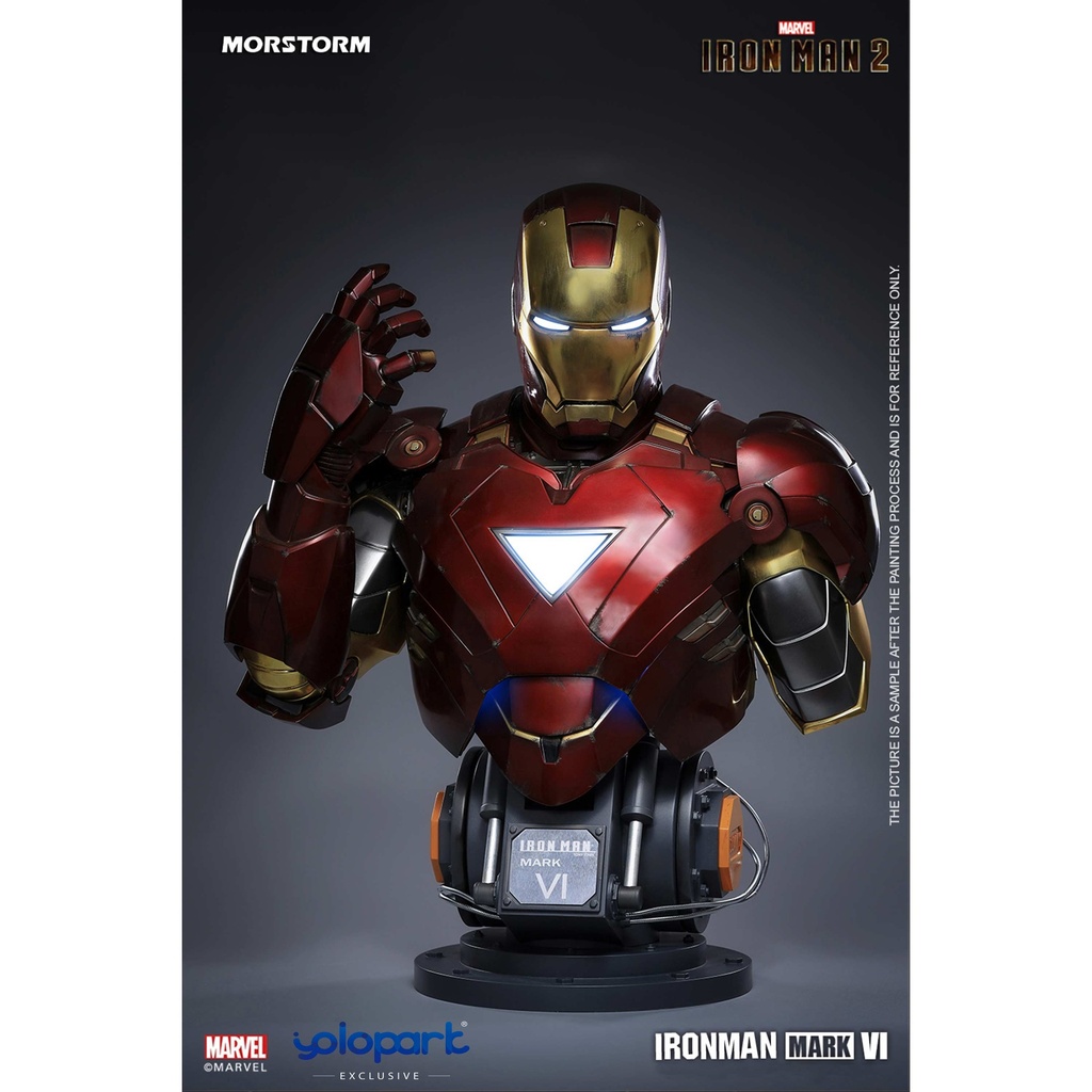 Iron Man 2 - Iron Man MK6 Bust (Deluxe) 