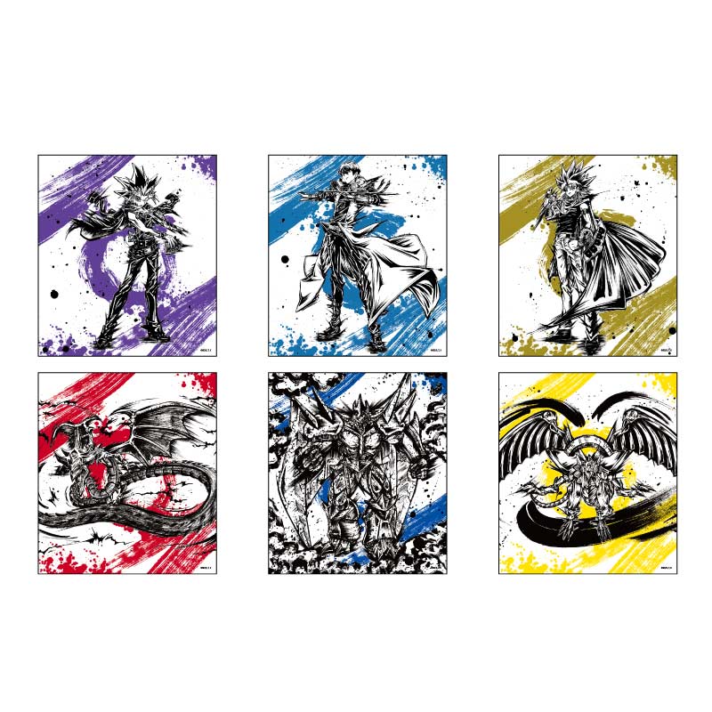 (PO) Mini Shikishi Yu-Gi-Oh! Duel Monsters 01 Sumie Illustration [BOX]