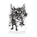 Chara Acrylic Figure Yu-Gi-Oh! Duel Monsters 10 Kaiba Seto & Obelisk the Tormentor (Sumie Illustration)
