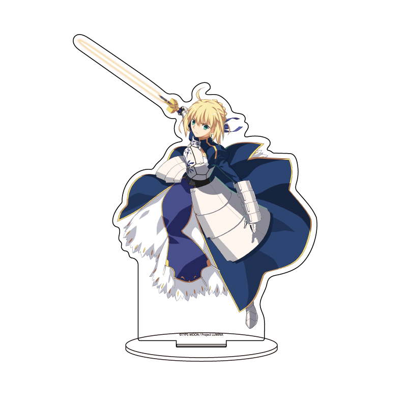 (PO) Chara Acrylic Figure Melty Blood: Type Lumina Saber (Official Illustration)