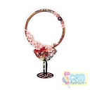 (PO) Flower Stand Can Badge Cover Ouka Ranman