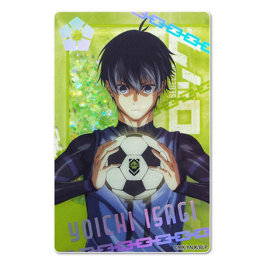 (PO) Blue Lock Glitter Acrylic Block Vol. 1 - Isagi Yoichi