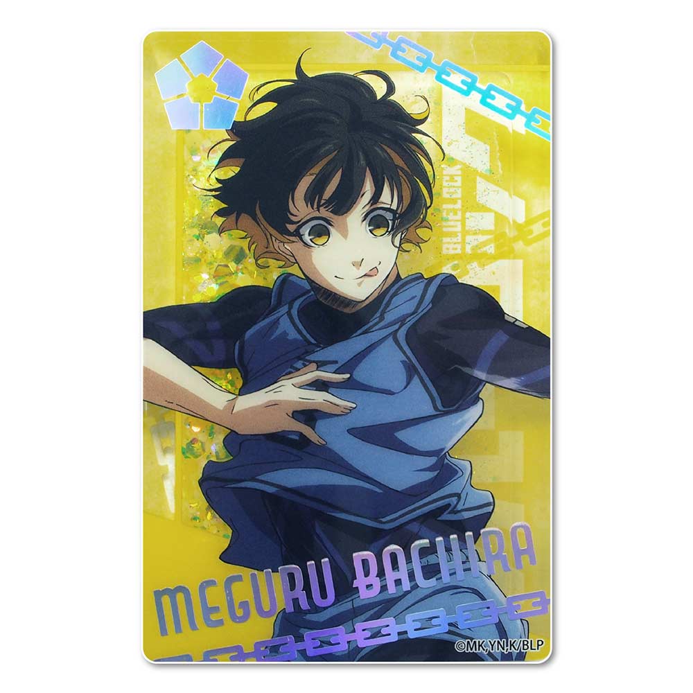 (PO) Blue Lock Glitter Acrylic Block Vol. 1 - Bachira Meguru