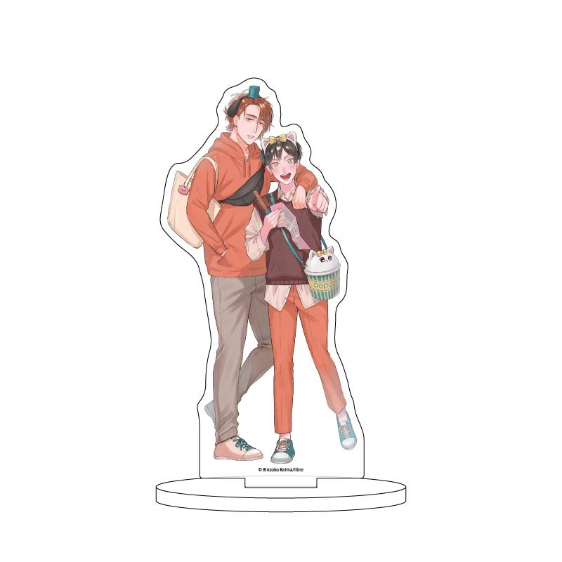 (PO) Chara Acrylic Figure Breaking His Shyness 08 Kotaka Akikuni & Satomi Shuji (Original Illustration)
