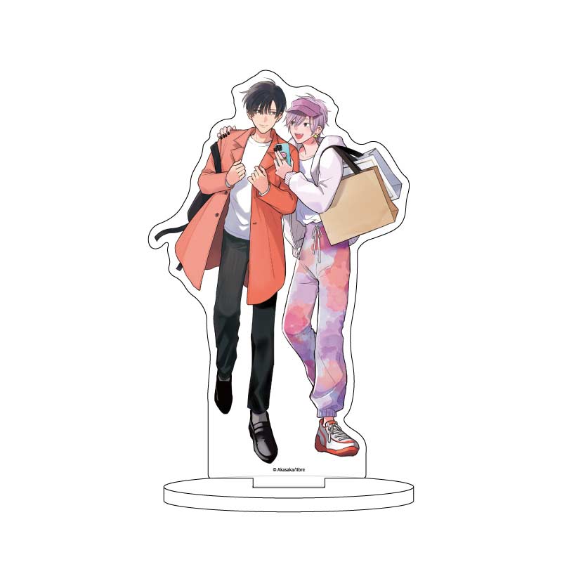 Chara Acrylic Figure Gal-Kun no Koi wa Kitto 01 Fuji Takayuki & Honda Yoshi (Original Illustration)