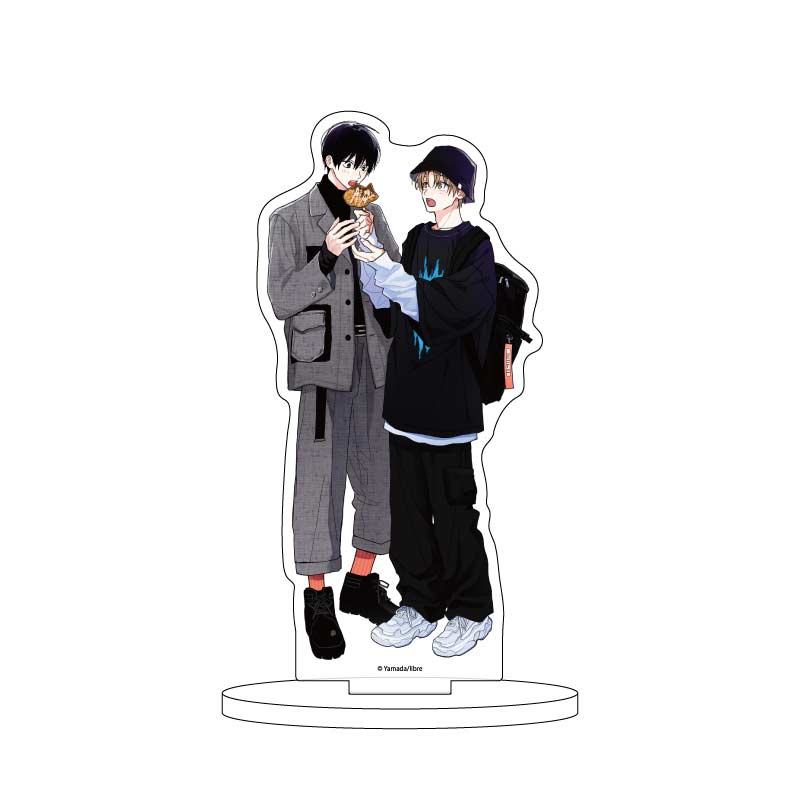 Chara Acrylic Figure Tashiro-kun, Kimitte Yatsuwa. 20 Tashiro Keima & Ebihara Yuta (Original Illustration)