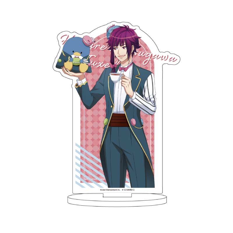 (PO) Chara Acrylic Figure A3! x Sanrio Characters 04 Arisugawa Homare x Tuxedosam (Original