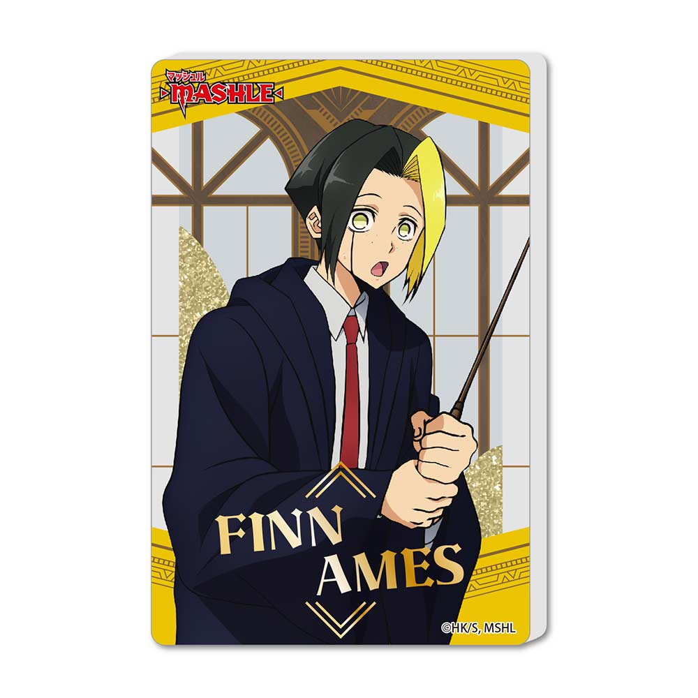 Mashle: Magic and Muscles Glitter Acrylic Block - Finn Ames