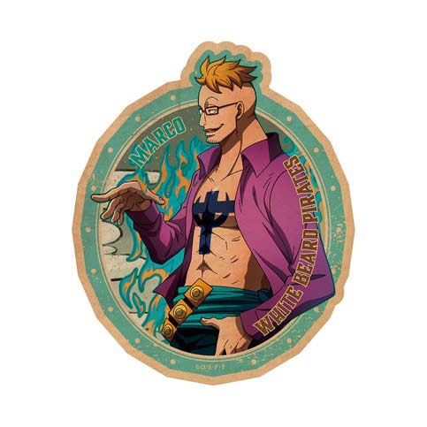One Piece Travel Sticker Marco 1