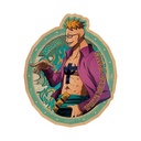 One Piece Travel Sticker Marco 1