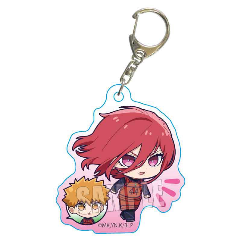 Petit Memo! Acrylic Key Chain Blue Lock - Kunigami & Chigiri