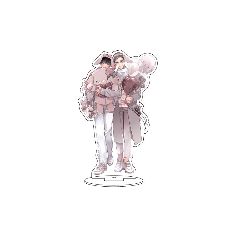 Chara Acrylic Figure Konna Koi Nara Owari ni Shitai! 01 Ryo & Uta 1 (Original Illustration)