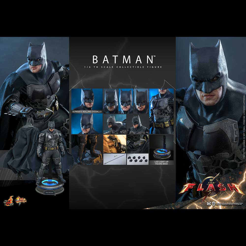 (PO) Movie Masterpiece Series MMS703 - The Flash - Batman
