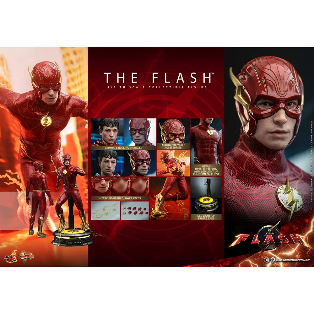 (PO) Movie Masterpiece Series MMS713 - The Flash - The Flash