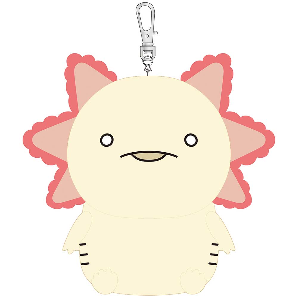 (PO) Life is Axolotl Plush Pass Case