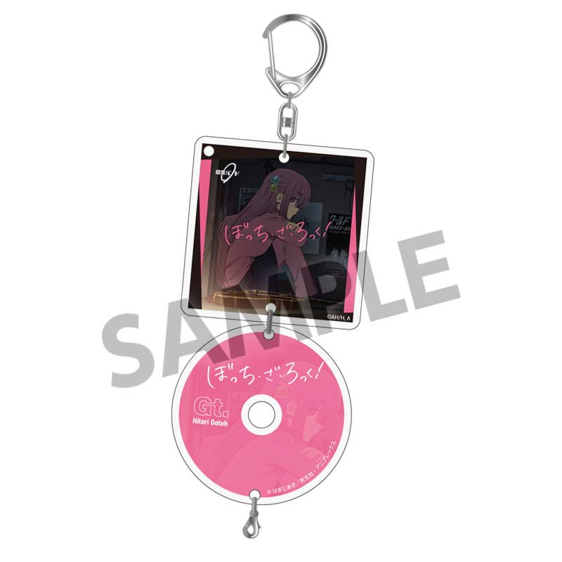 Bocchi the Rock! CD Jacket Style Acrylic Key Chain Gotoh Hitori