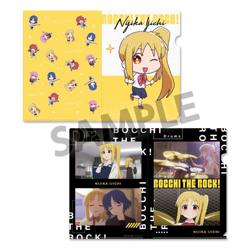 (PO) Bocchi the Rock! Clear File Set Ijichi Nijika