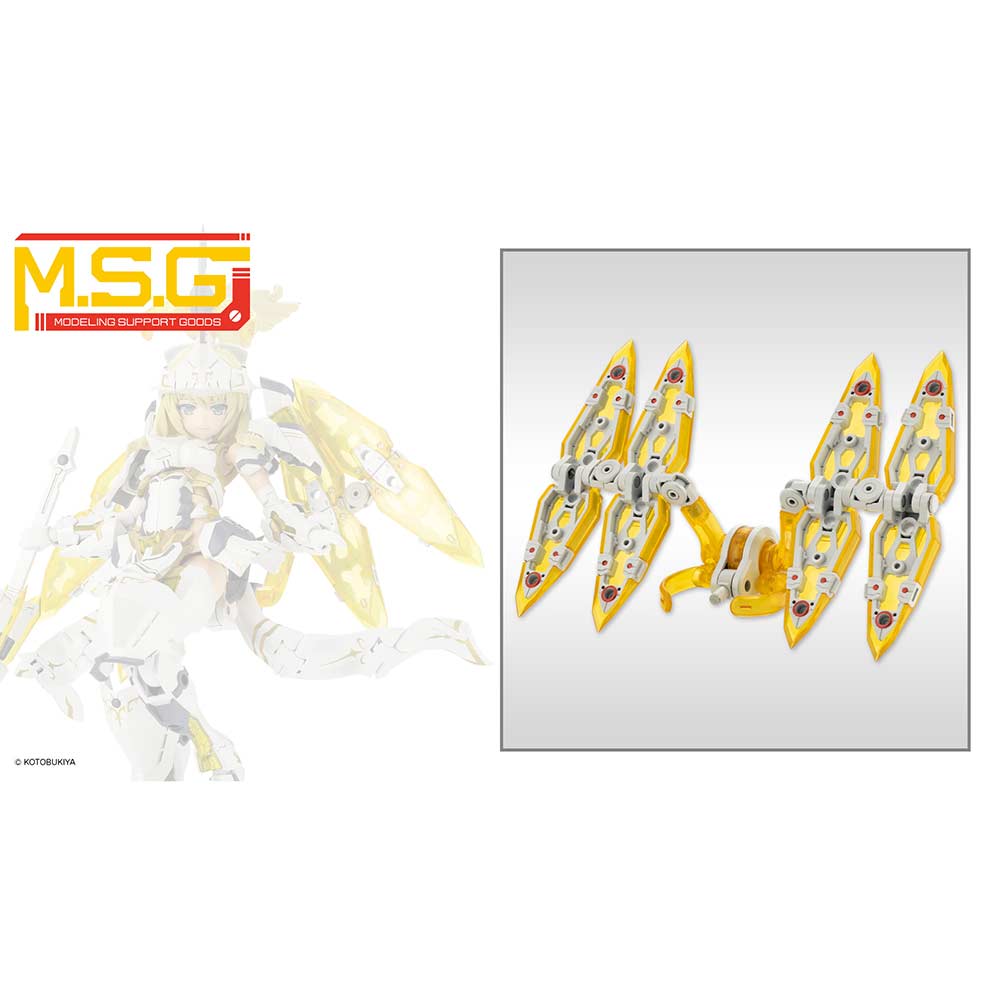 (PO) M.S.G Modeling Support Goods Heavy Weapon Unit 45 Exceed Binder 2 White Ver.