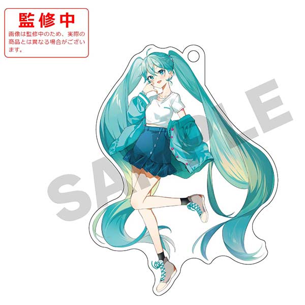 (PO) Dr. Gauss x Hatsune Miku Miku Acrylic Key Chain