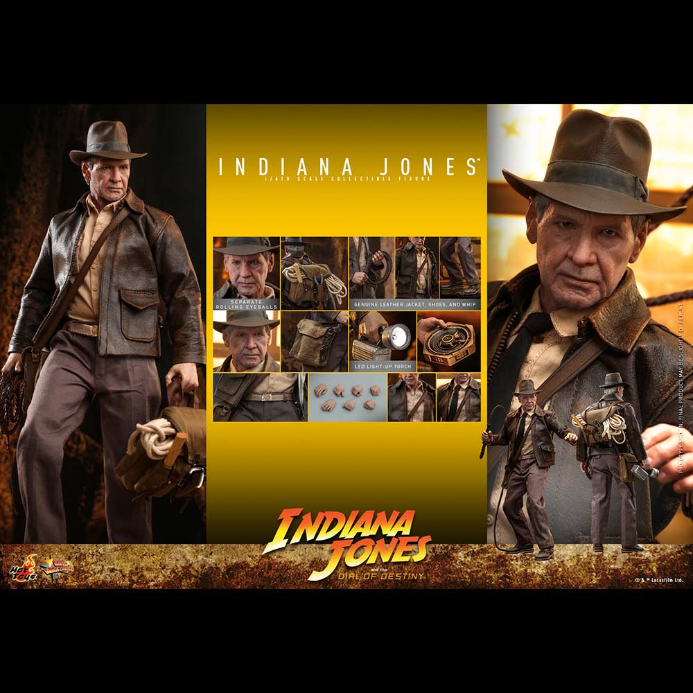 (PO) Movie Masterpiece Series MMS716 - Indiana Jones and the Dial of Destiny - Indiana Jones