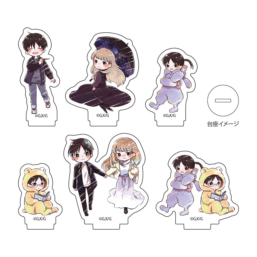 (PO) Acrylic Petit Stand A Galaxy Next Door 02 Graff Art Illustration [BOX]