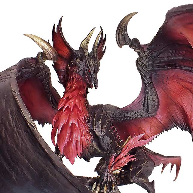(PO) Capcom Figure Builder Creators Model Monster Hunter Rise: Sunbreak - Silver Duke Dragon Malzeno (Bloodening)