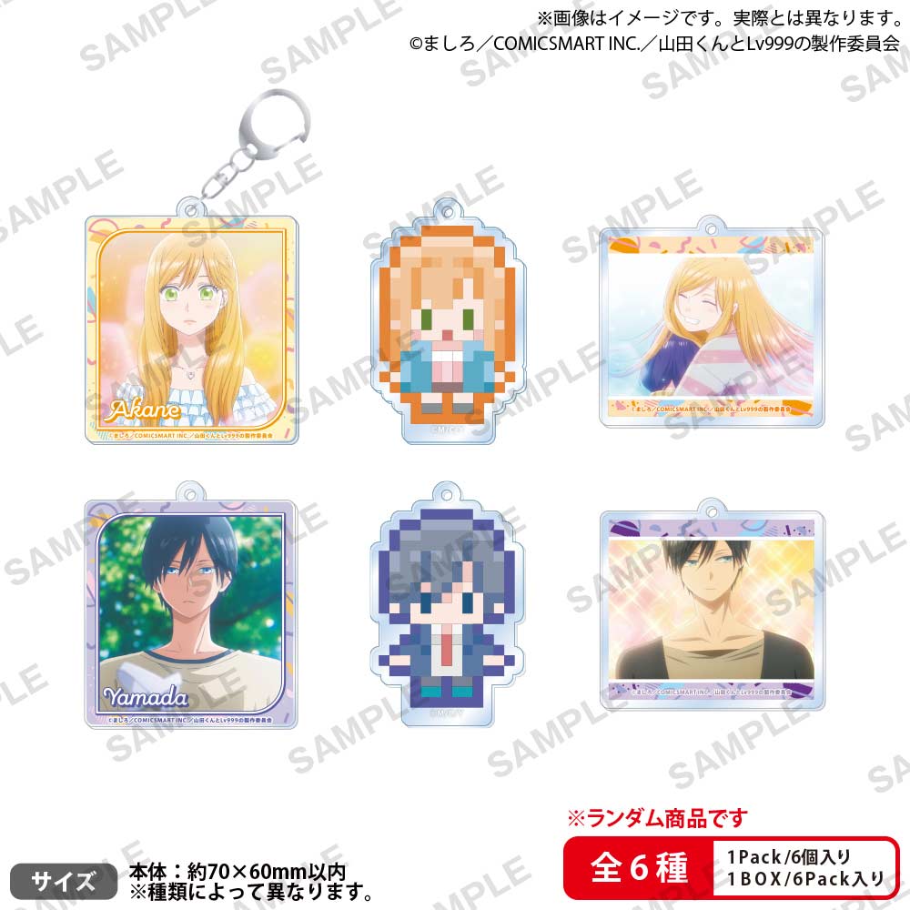 My Love Story with Yamada-kun at Lv999 Trading Acrylic Key Chain [BOX]
