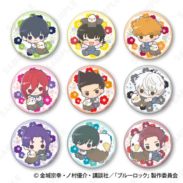 (PO) DT Blue Lock Trading Can Badge Mini Character Ver. [BOX]