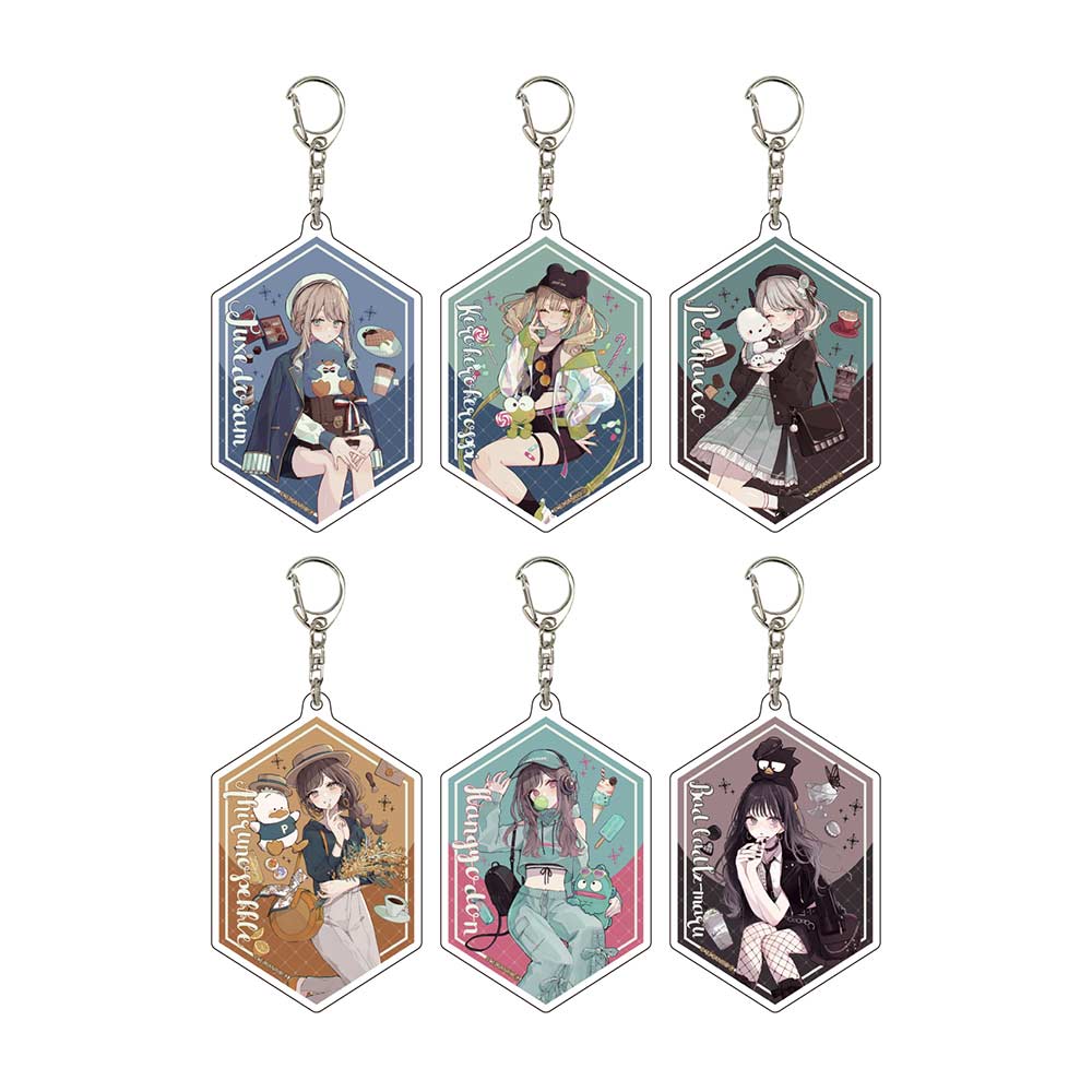 Acrylic Key Chain Akakura x HAPIDANBUI 02 Original Illustration [BOX]